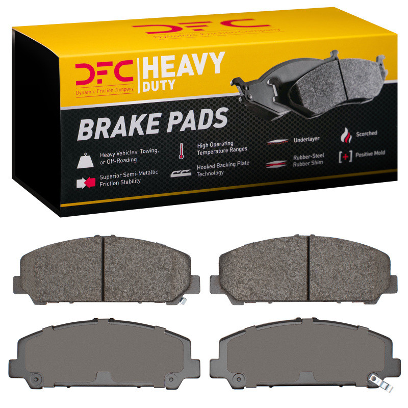 DFC 05-24 Nissan Titan Front Semi Metallic Heavy Duty Brake Pads - 1214-1509-00 Photo - Primary