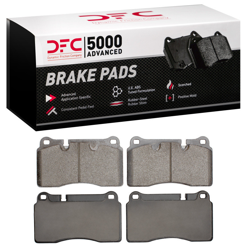 DFC 05-12 Ferrari 612 Scaglietti Front Low Metallic 5000 Advanced Brake Pads - 1551-1165-10 Photo - Primary