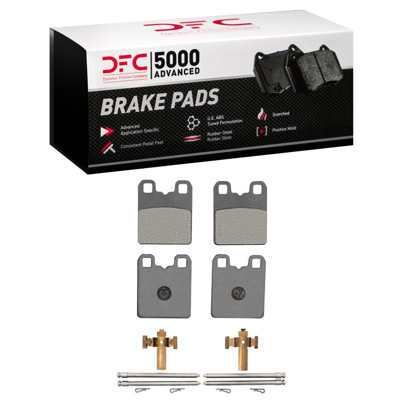 DFC 21-26 Tesla Model S Parking Brake Low Metallic 5000 Advanced Brake Pads & Hardware Kit - 1551-2069-02 Photo - Primary