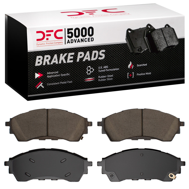 DFC 24-26 Ford Ranger Raptor (USA/Canada) Front 5000 Advanced Ceramic Brake Pads - 1551-2568-00 Photo - out of package