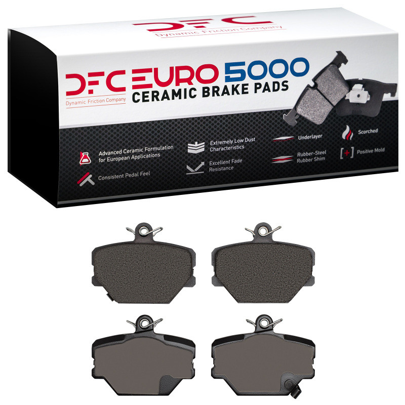 DFC 05-16 Smart Fortwo Front Euro 5000 Ceramic Brake Pads - 1600-1252-00 Photo - Primary