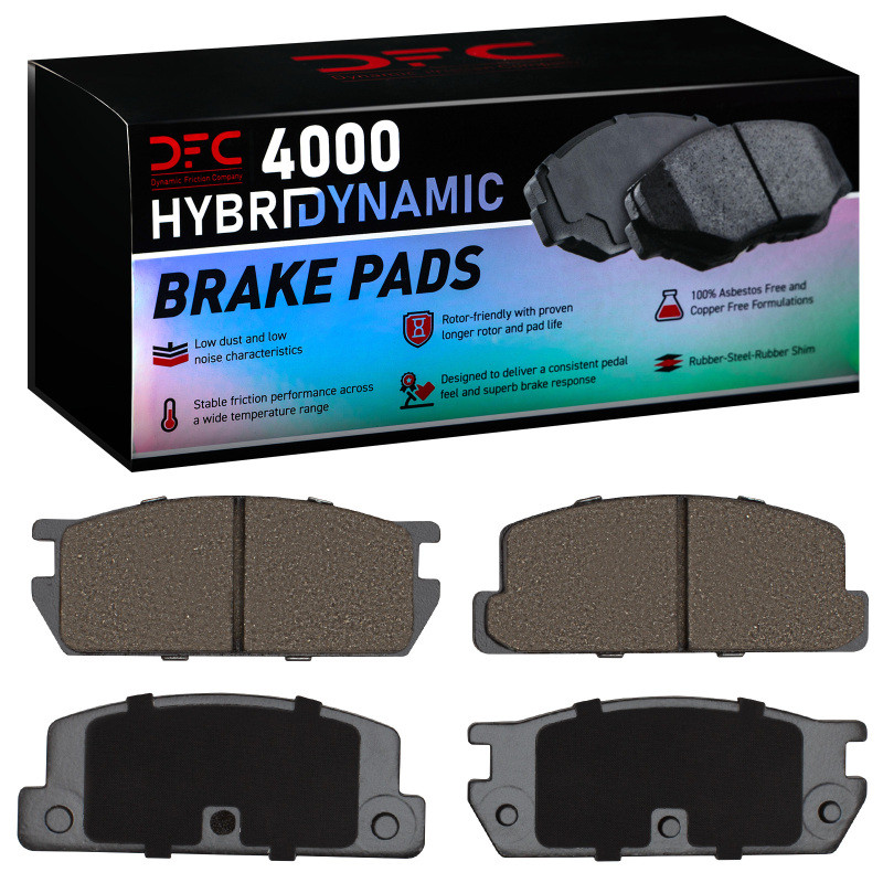 DFC 81-85 Mazda RX-7 Rear 4000 Hybridynamic Brake Pads - 4000-0235-00 Photo - out of package
