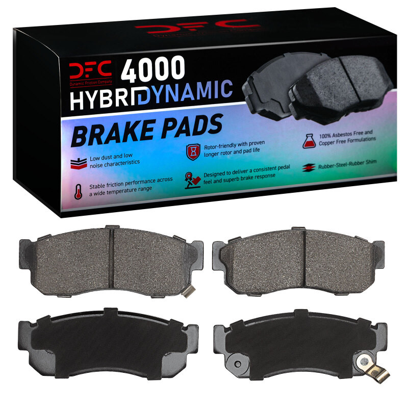 DFC 82-94 Subaru Justy Front 4000 Hybridynamic Brake Pads - 4000-0275-00 Photo - out of package