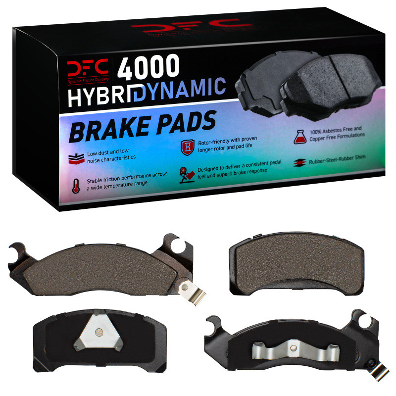 DFC 82-93 Mercury Zephyr Front 4000 Hybridynamic Brake Pads - 4000-0310-00 Photo - Primary