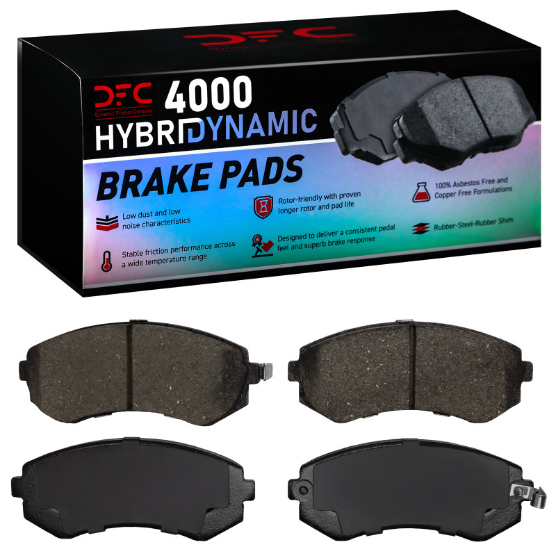 DFC 89-96 Nissan 240Sx Front 4000 Hybridynamic Brake Pads - 4000-0422-00 Photo - Primary