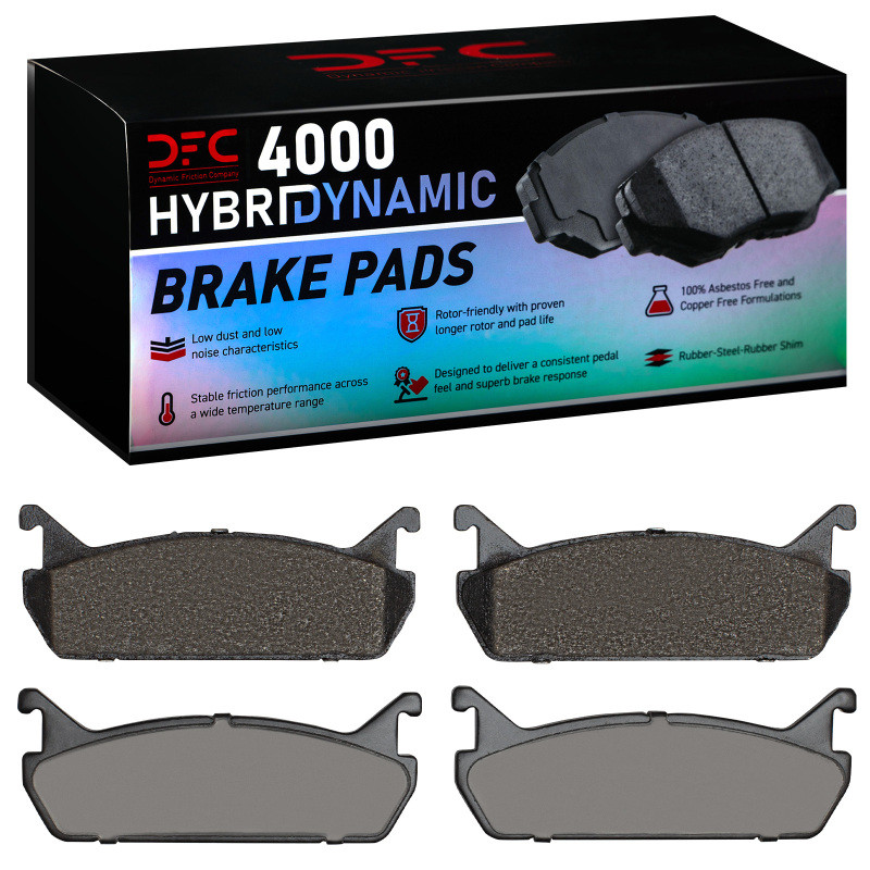 DFC 90-96 Mercury Tracer Rear 4000 Hybridynamic Brake Pads - 4000-0458-00 Photo - out of package