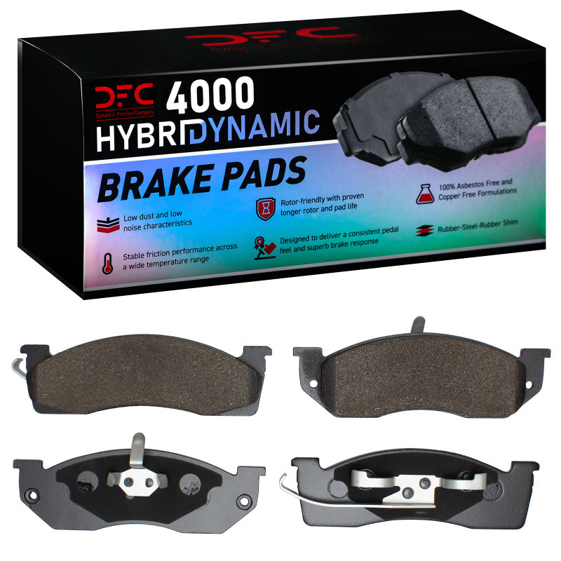 DFC 88-90 Dodge Dynasty Front 4000 Hybridynamic Brake Pads - 4000-0478-00 Photo - out of package