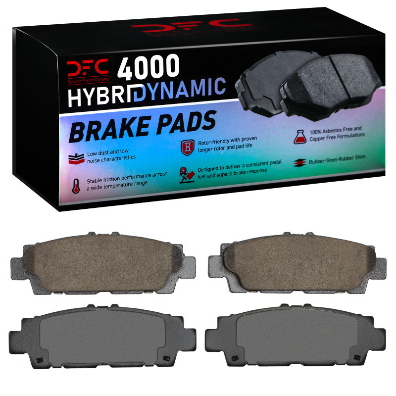 DFC 90-92 Lexus LS400 Rear 4000 Hybridynamic Brake Pads - 4000-0488-00 Photo - Primary