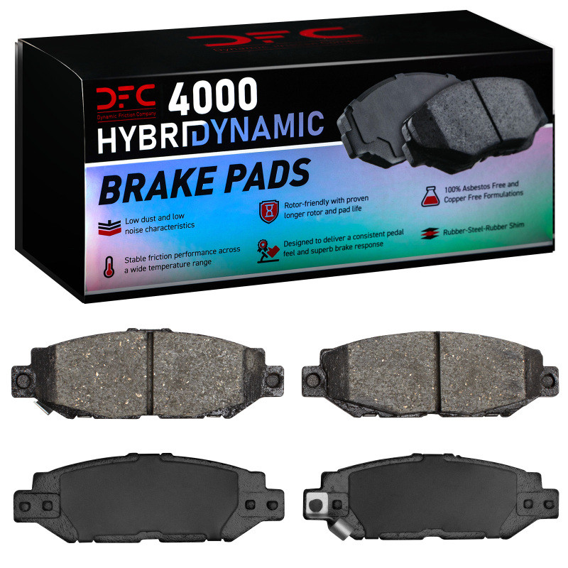 DFC 92-00 Toyota Supra Rear 4000 Hybridynamic Brake Pads - 4000-0572-00 Photo - out of package