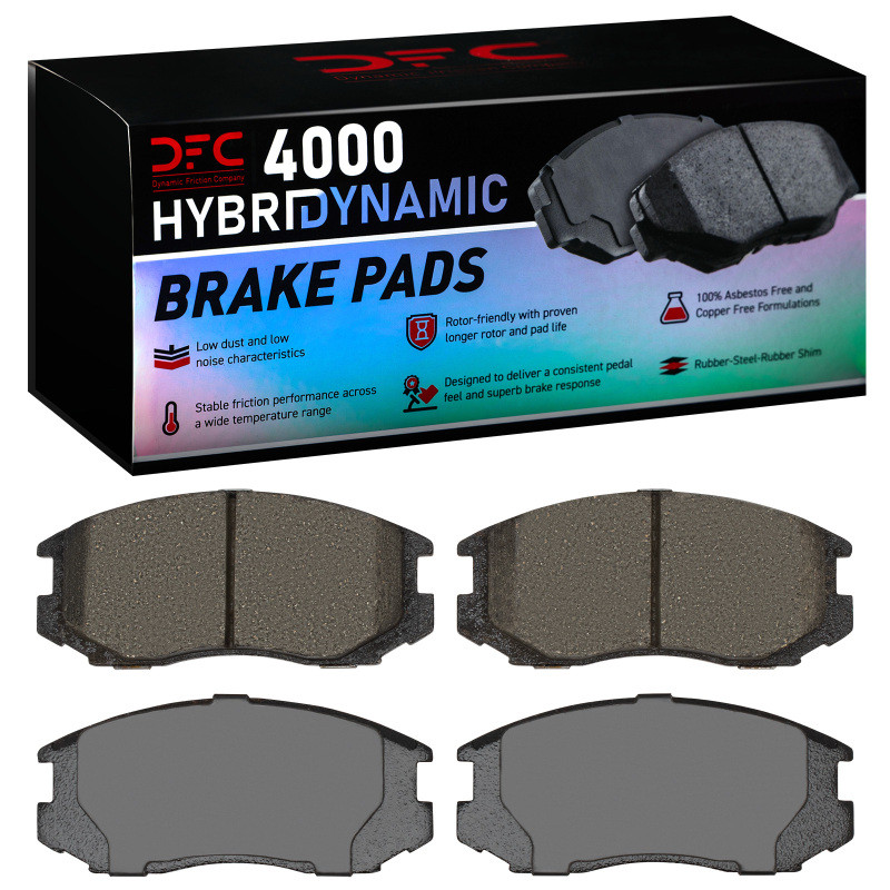 DFC 91-00 Plymouth Colt Front 4000 Hybridynamic Brake Pads - 4000-0602-00 Photo - out of package