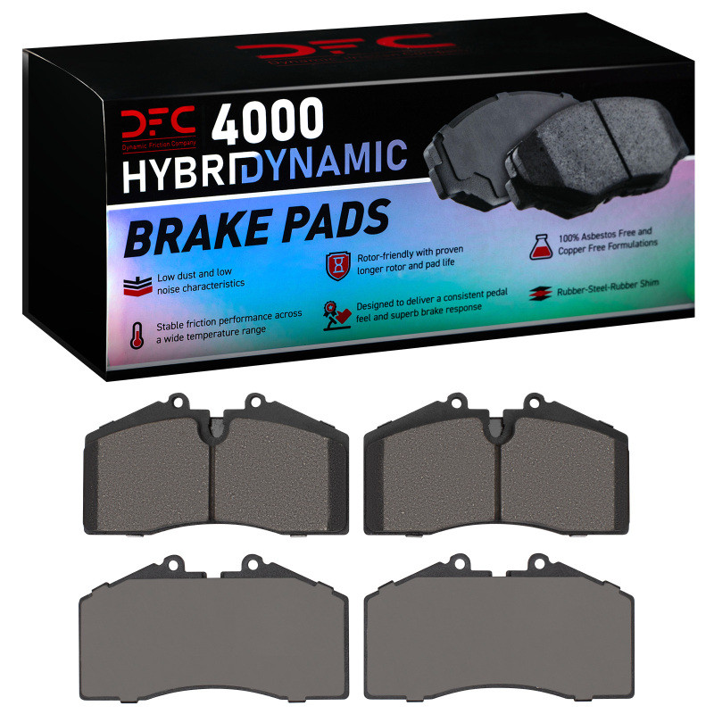 DFC 86-98 Porsche 968 Front/Rear 4000 Hybridynamic Brake Pads - 4000-0609-00 Photo - out of package