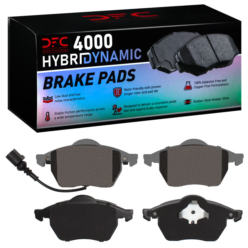 DFC 99-10 Volkswagen Jetta Wagon Front 4000 Hybridynamic Brake Pads - 4000-0687-10 Photo - Primary