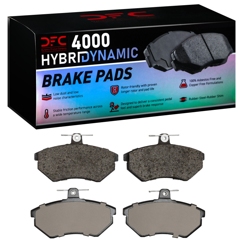 DFC 80-97 Volkswagen Passat Front 4000 Hybridynamic Brake Pads - 4000-0780-00 Photo - out of package