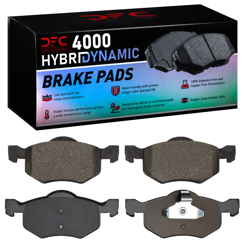 DFC 01-07 Mercury Mariner Front 4000 Hybridynamic Brake Pads - 4000-0843-00 Photo - Primary