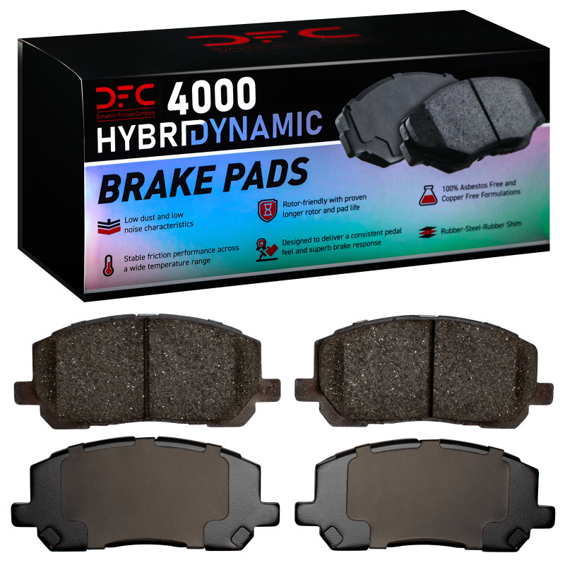 DFC 01-07 Toyota Highlander Hybrid Front 4000 Hybridynamic Brake Pads - 4000-0884-00 Photo - Primary