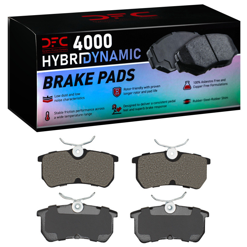 DFC 01-19 Ford Focus Rear 4000 Hybridynamic Brake Pads - 4000-0886-00 Photo - out of package