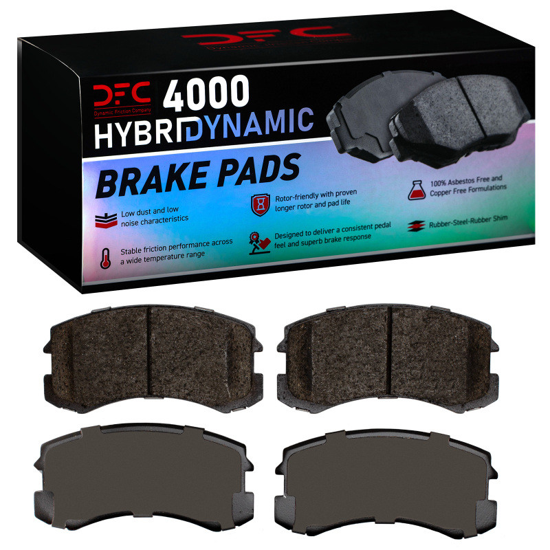 DFC 02-07 Mitsubishi Lancer Front 4000 Hybridynamic Brake Pads - 4000-0904-00 Photo - Primary
