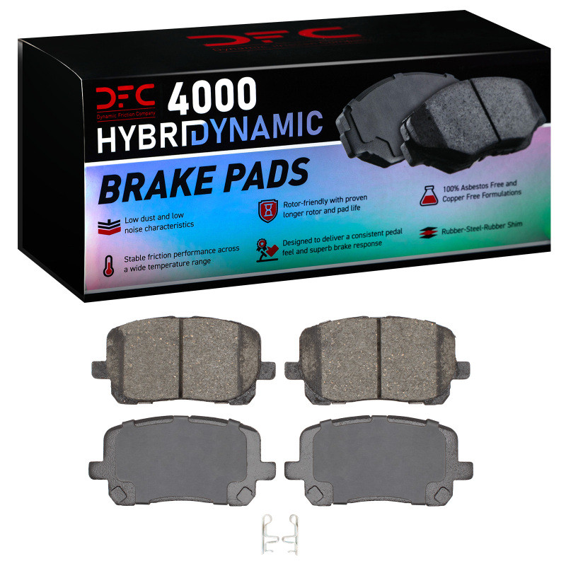DFC 03-08 Toyota Matrix Front 4000 Hybridynamic Brake Pads - 4000-0923-00 Photo - Primary