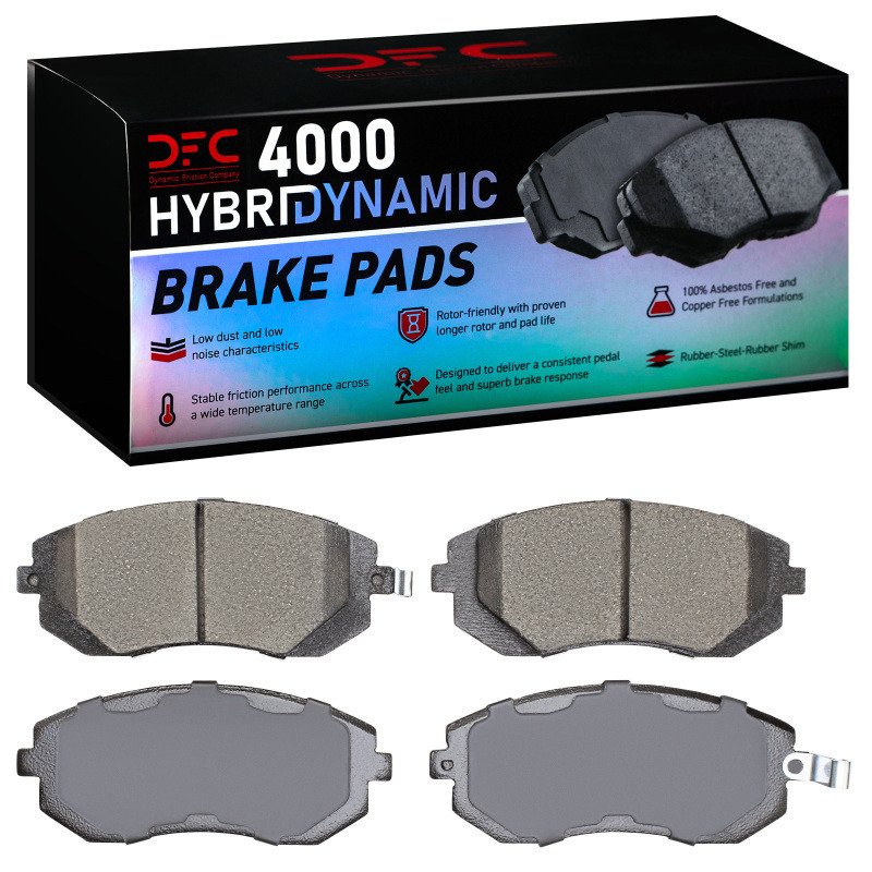 DFC 02-12 Subaru Outback Front 4000 Hybridynamic Brake Pads - 4000-0929-00 Photo - Primary