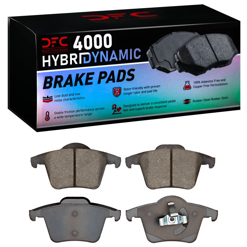 DFC 03-14 Volvo XC90 Rear 4000 Hybridynamic Brake Pads - 4000-0980-00 Photo - Primary