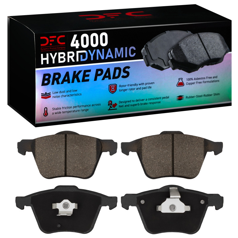 DFC 03-09 Volvo XC90 Front 4000 Hybridynamic Brake Pads - 4000-1003-00 Photo - Primary