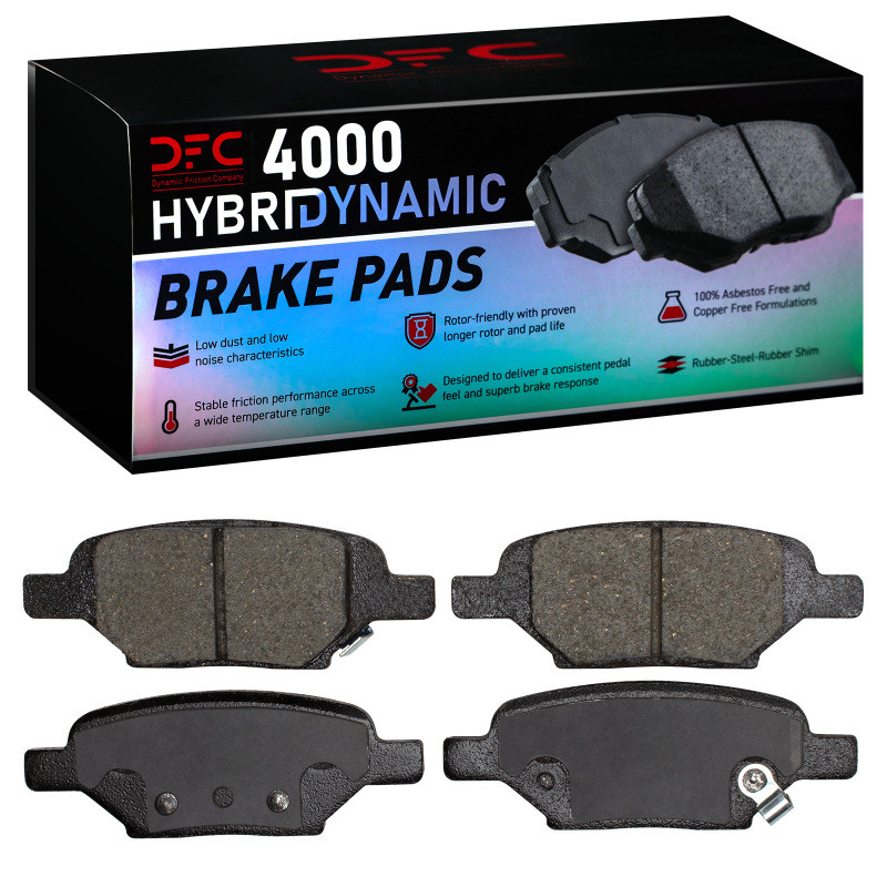 DFC 04-12 Saturn Ion Rear 4000 Hybridynamic Brake Pads - 4000-1033-00 Photo - Primary