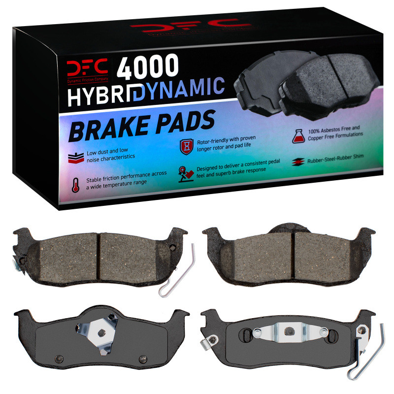 DFC 04-15 Nissan Titan Rear 4000 Hybridynamic Brake Pads - 4000-1041-00 Photo - Primary