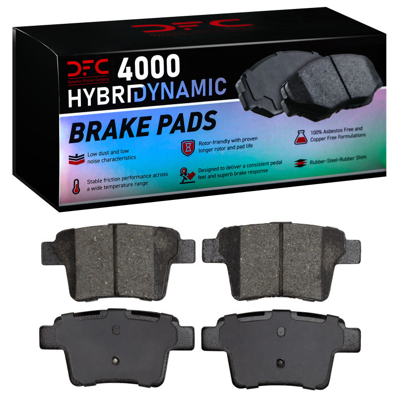 DFC 05-09 Mercury Sable Rear 4000 Hybridynamic Brake Pads - 4000-1071-00 Photo - Primary