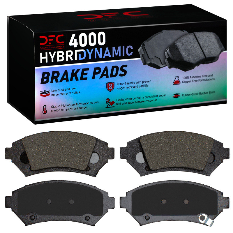 DFC 05-05 Pontiac Bonneville Front 4000 Hybridynamic Brake Pads - 4000-1076-00 Photo - Primary