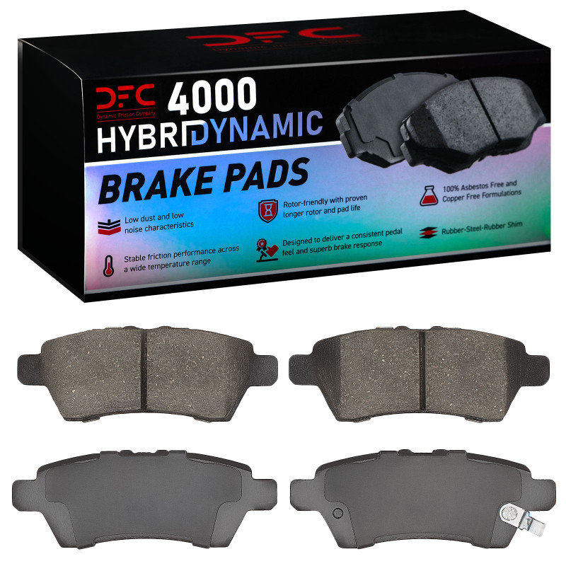 DFC 05-12 Nissan Pathfinder Rear 4000 Hybridynamic Brake Pads - 4000-1101-00 Photo - Primary