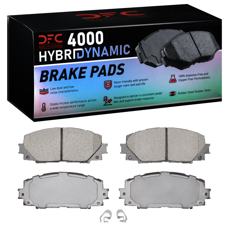 DFC 06-19 Toyota Yaris Front 4000 Hybridynamic Brake Pads - 4000-1184-00 Photo - Primary