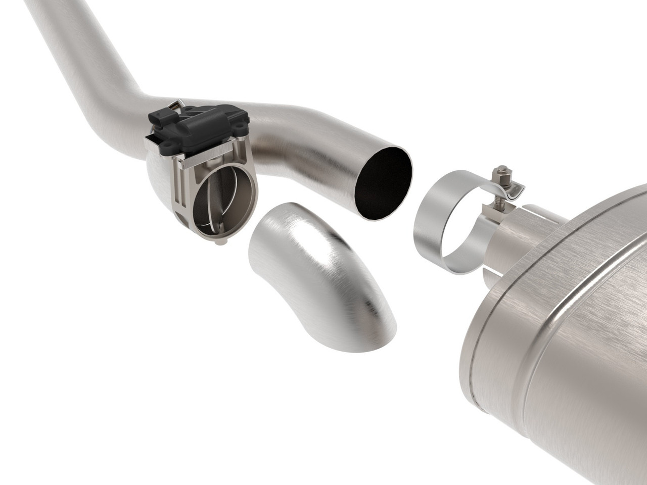 aFe Power Gemini Catback Exhaust System w. Cutout - Polished Tips - 19-24 Silverado & Sierra 5.3L