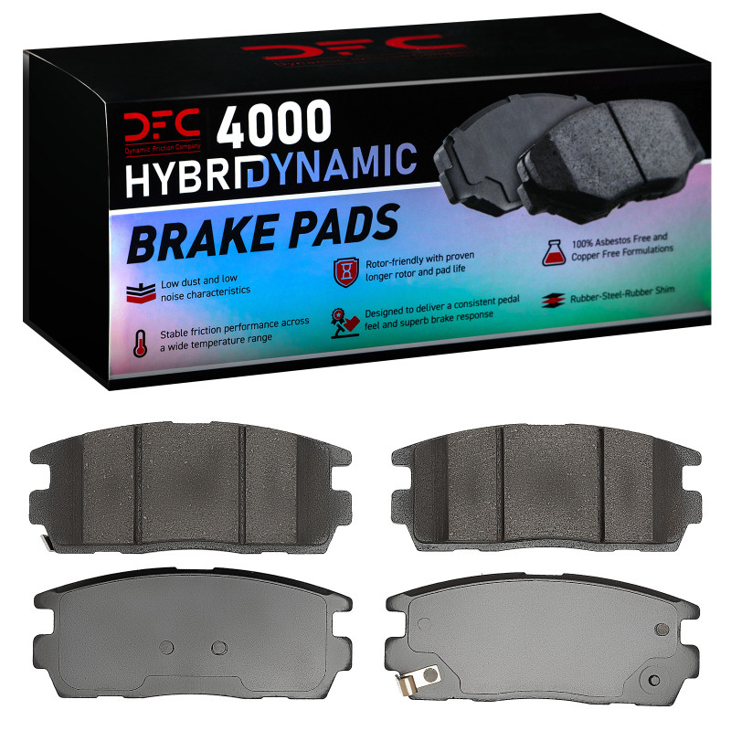 DFC 07-17 Suzuki XL-7 Rear 4000 Hybridynamic Brake Pads - 4000-1275-00 Photo - Primary
