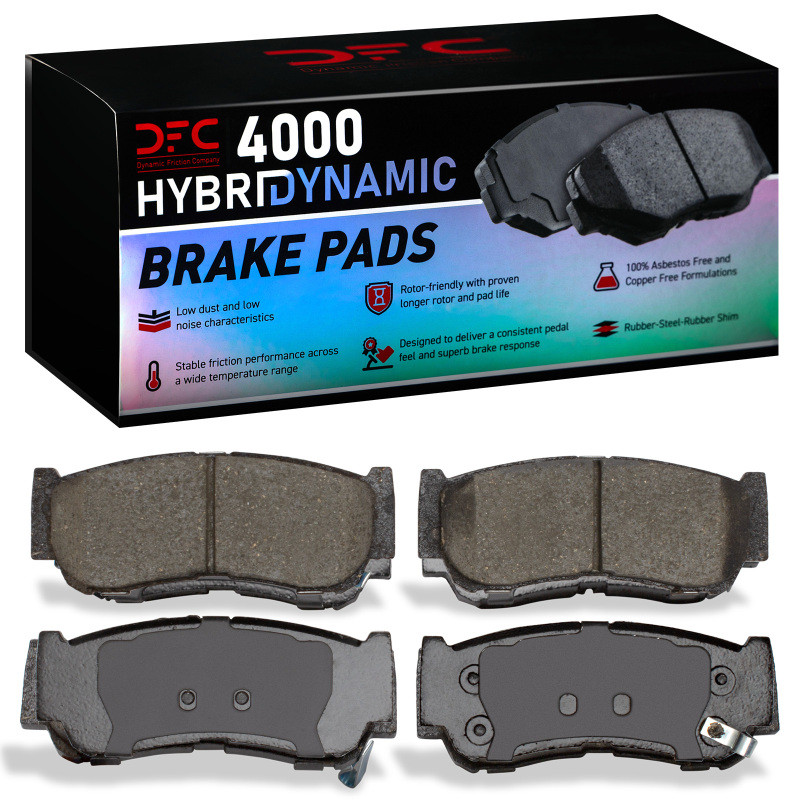 DFC 07-25 Hyundai Santa Fe Rear 4000 Hybridynamic Brake Pads - 4000-1297-00 Photo - Primary