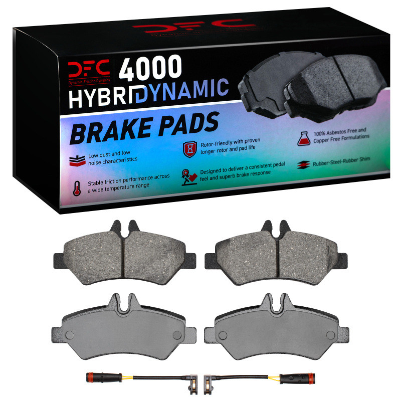 DFC 06-18 Volkswagen Crafter (Mexico) Rear 4000 Hybridynamic Brake Pads - 4000-1317-00 Photo - Primary
