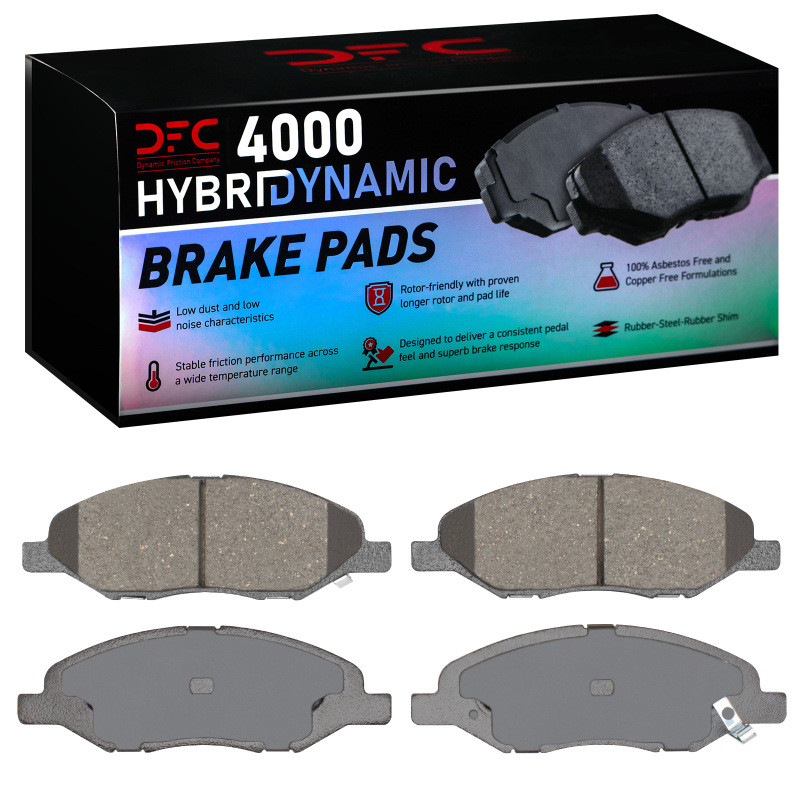 DFC 07-17 Nissan Versa Front 4000 Hybridynamic Brake Pads - 4000-1345-00 Photo - Primary