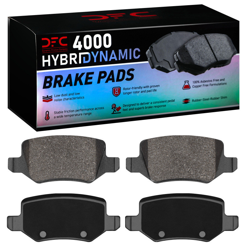 DFC 01-11 Mercedes-Benz B200 Rear 4000 Hybridynamic Brake Pads - 4000-1358-00 Photo - out of package
