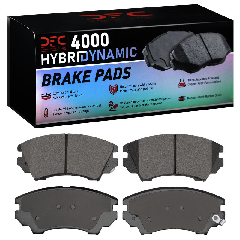 DFC 10-17 Saab 9-5 Front 4000 Hybridynamic Brake Pads - 4000-1404-00 Photo - Primary