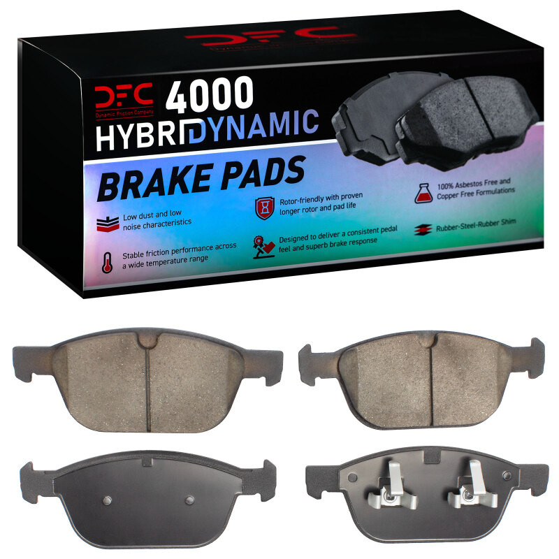 DFC 03-16 Volvo XC90 Front 4000 Hybridynamic Brake Pads - 4000-1412-00 Photo - Primary