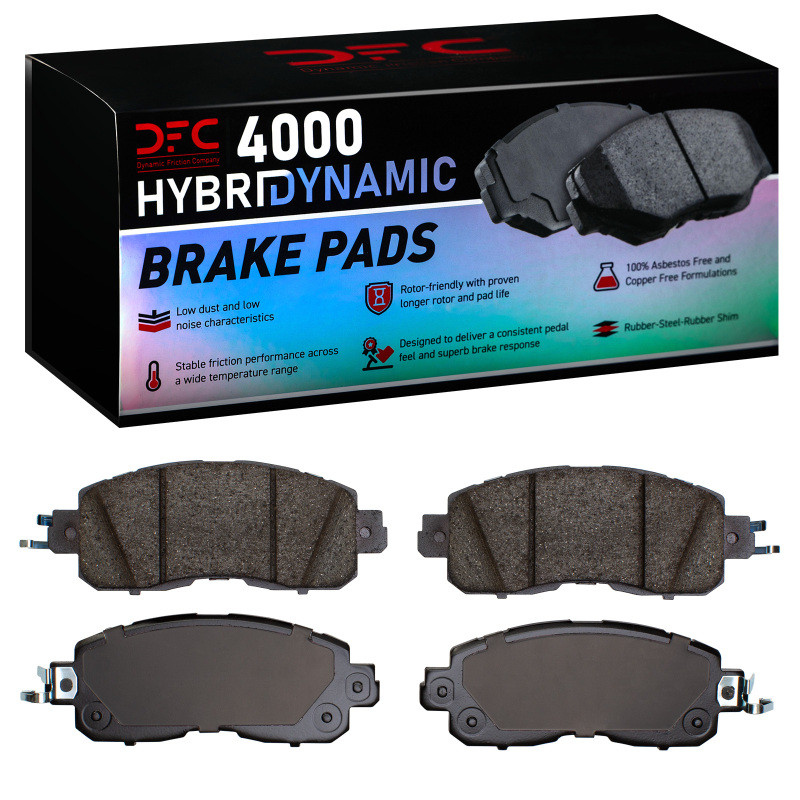 DFC 13-25 Nissan Leaf Front 4000 Hybridynamic Brake Pads - 4000-1650-00 Photo - Primary