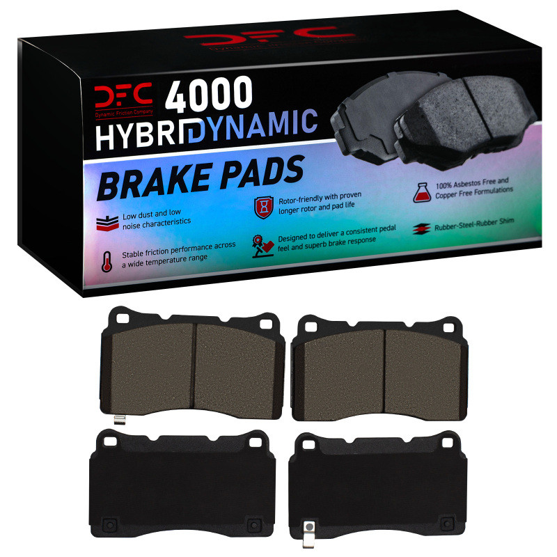 DFC 10-16 Hyundai Genesis Coupe Front 4000 Hybridynamic Brake Pads - 4000-1743-00 Photo - out of package