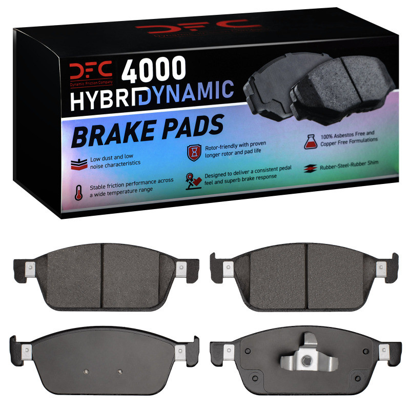 DFC 13-23 Lincoln Mkc Front 4000 Hybridynamic Brake Pads - 4000-1771-00 Photo - Primary