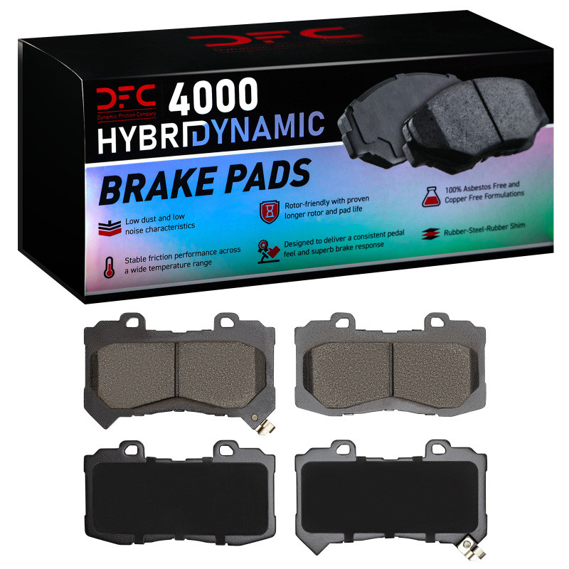 DFC 15-20 GMC Canyon Front 4000 Hybridynamic Brake Pads - 4000-1802-00 Photo - Primary