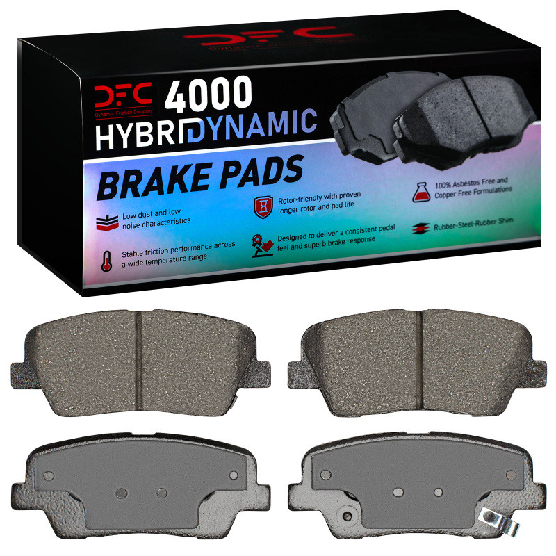DFC 07-23 Kia Stinger Rear 4000 Hybridynamic Brake Pads - 4000-1816-00 Photo - Primary
