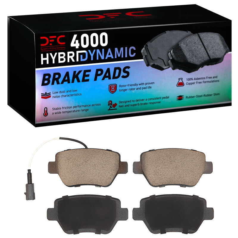 DFC 14-16 Maserati Ghibli Rear 4000 Hybridynamic Brake Pads - 4000-1851-00 Photo - Primary