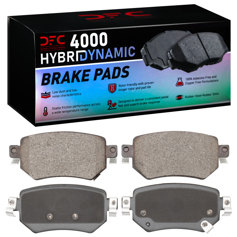DFC 16-21 Mazda 6 Rear 4000 Hybridynamic Brake Pads - 4000-1874-00 Photo - Primary