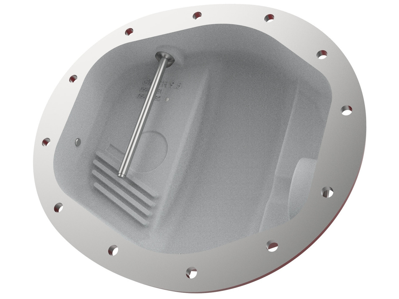 aFe Power Pro Series Rear Differntial Cover - Red w. Machined Fins - 19-24 Silverado & Sierra 1500