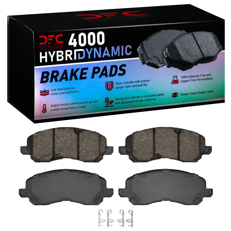 DFC 16-17 Jeep Patriot Front 4000 Hybridynamic Brake Pads - 4000-2057-00 Photo - Primary