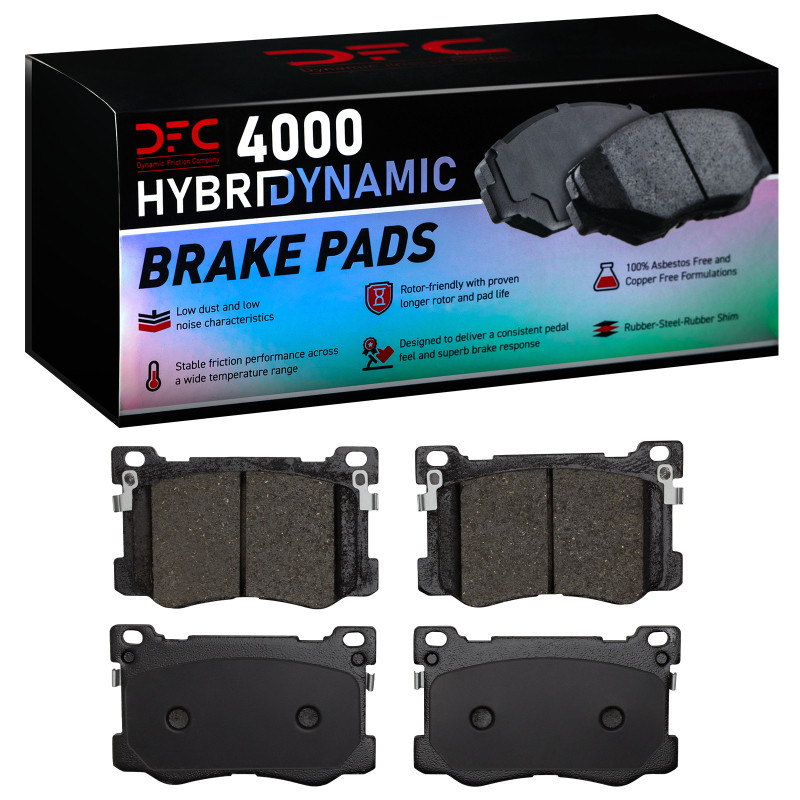 DFC 15-20 Kia K900 Front 4000 Hybridynamic Brake Pads - 4000-2101-00 Photo - Primary