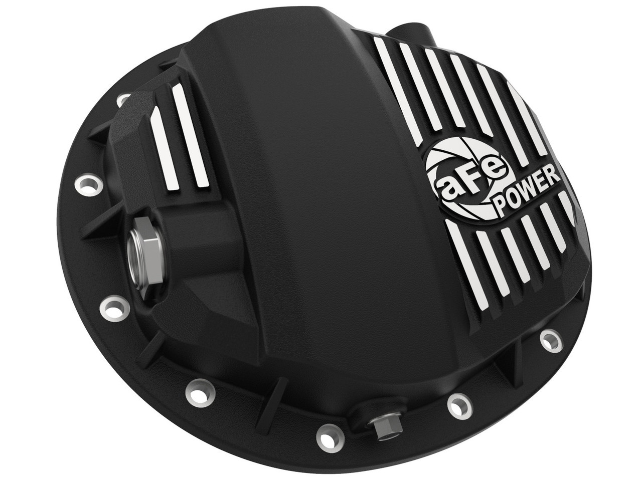 aFe Power Pro Series Rear Differntial Cover - Black w. Machined Fins - 19-24 Silverado & Sierra 1500